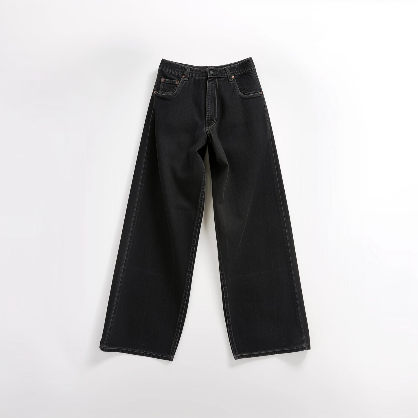 Men's Baggy Black Jeans